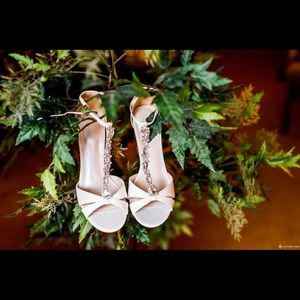 Wedding wedges size 8